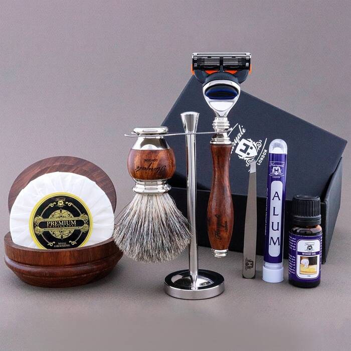 Shaving Set - wedding gift for a son.