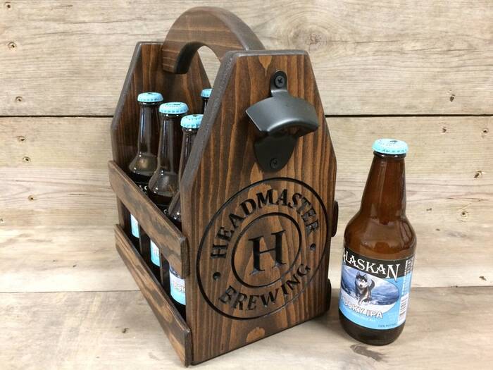 Custom Beer Crate - Gift For Son'S Wedding. 