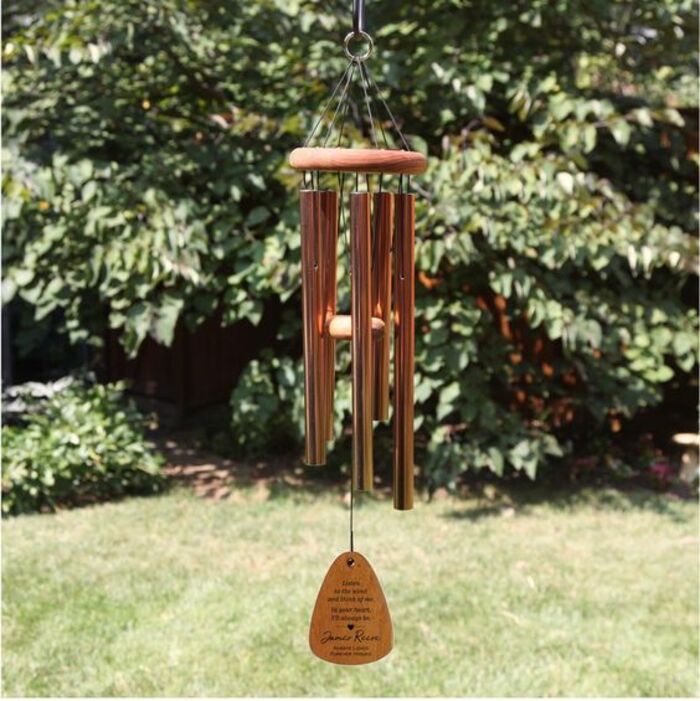 Wind chime for remembrance gifts for loss of wife