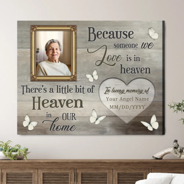 Memorial Gifts Loss of Wife  I Know Heaven Is A Beautiful Place T