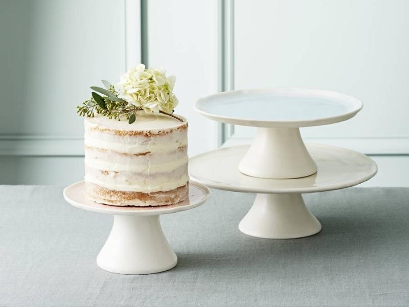Porcelain Cake Stand For The 18Th Anniversary Gift For Him