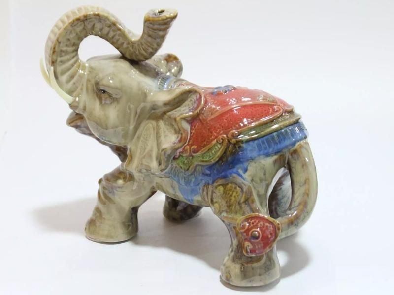 Ceramic Elephant for 18 year wedding anniversary gift ideas for him