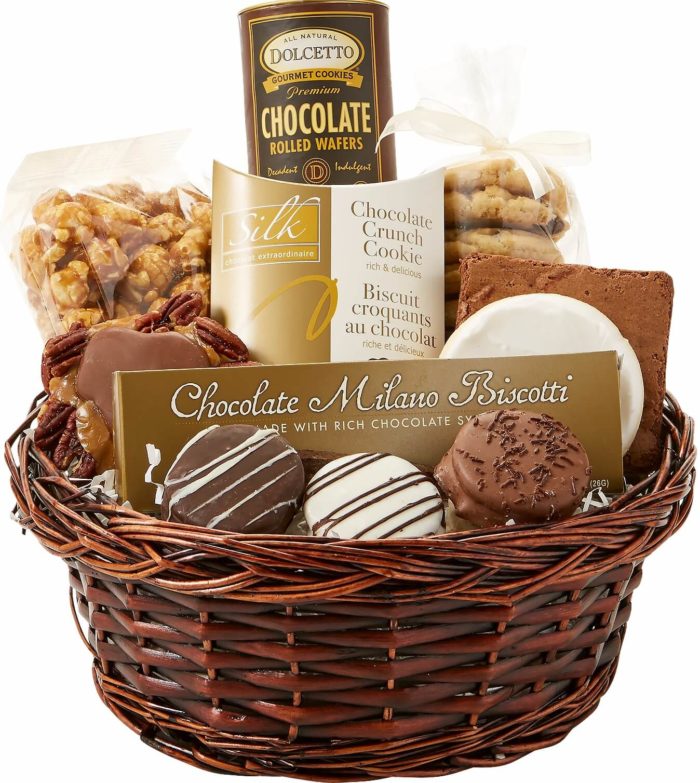 Long Distance Relationship Gifts For Her - Romantic Chocolate Gift Basket