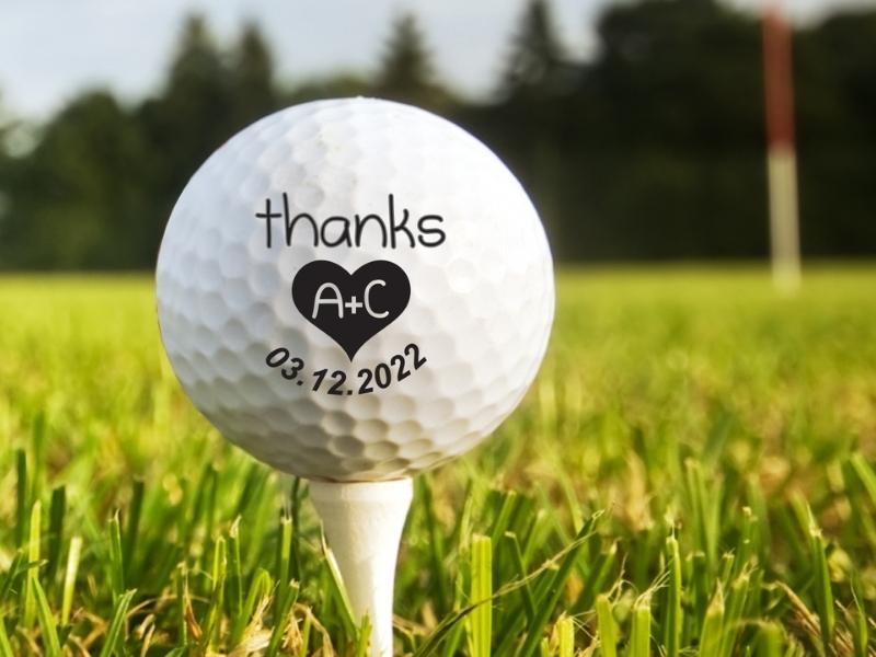 Groomsman Golf Balls And Personalized Golf For Wedding Day Groomsmen Gifts