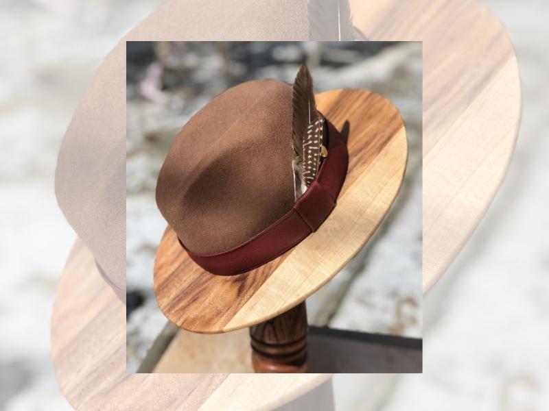 Wooden Fedora Hats for the most unique groomsmen gift ideas