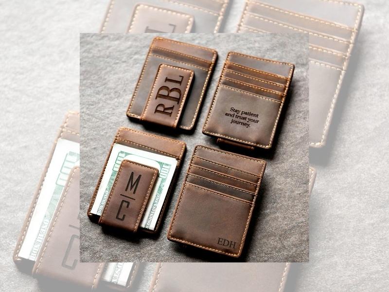 Engraved Money Clips for personalised groomsmen gifts