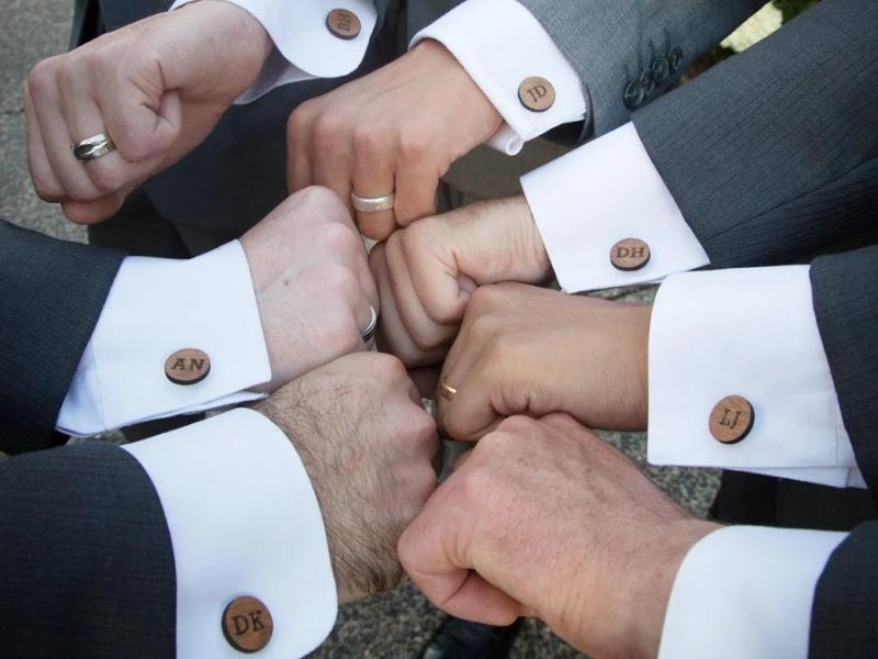 Custom Cufflinks for Groomsmen for wedding gifts for groomsmen