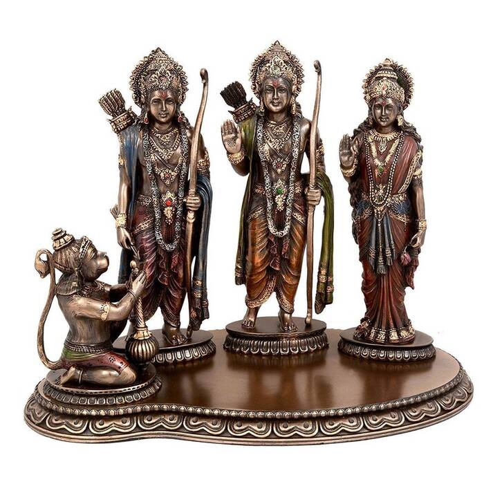 Статуя Рам-Дарбар - свадебные подарки для пар Индия.