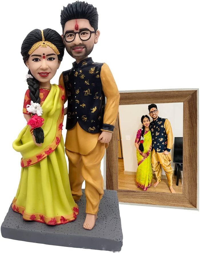 Индивидуальные пупсы - свадебные подарки для пар в Индии. 