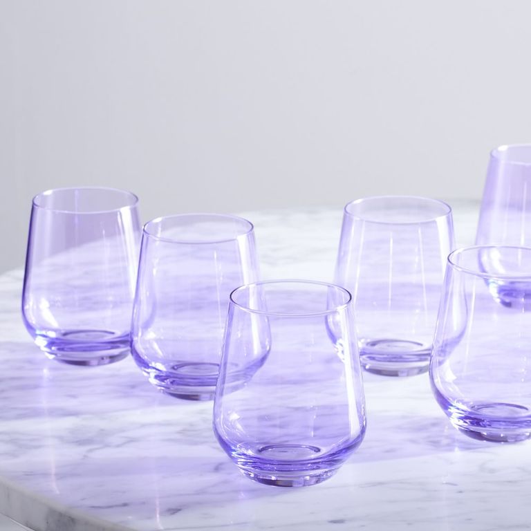 Luxury gift for wife - Stemless Wine Glass