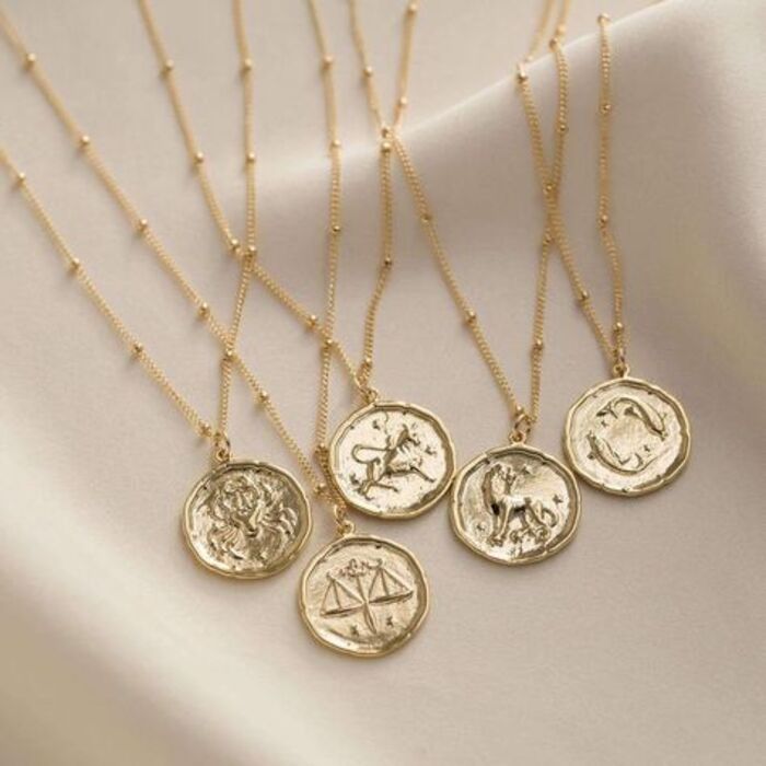 Zodiac necklace for personalized gifts for girlfriend