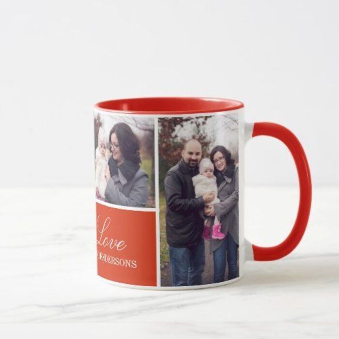 Custom photo mug gift for her