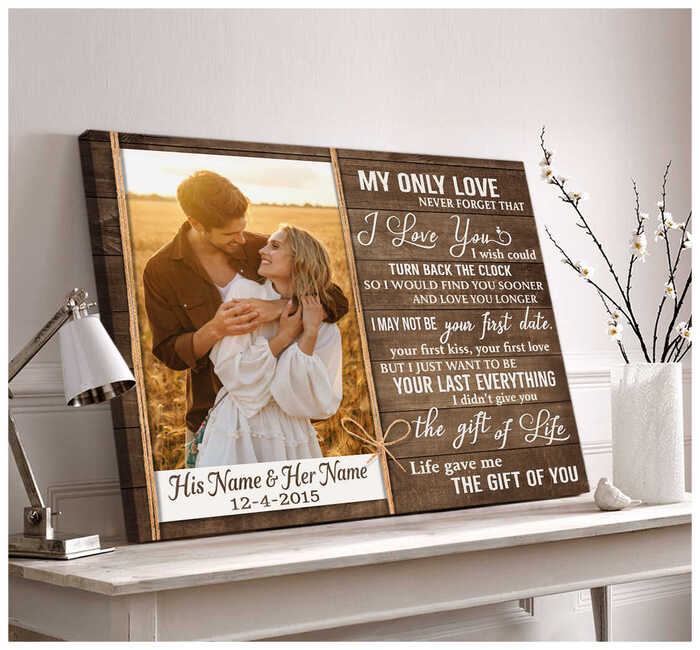 Custom Canvas For Photo Gifts For Girlfriend