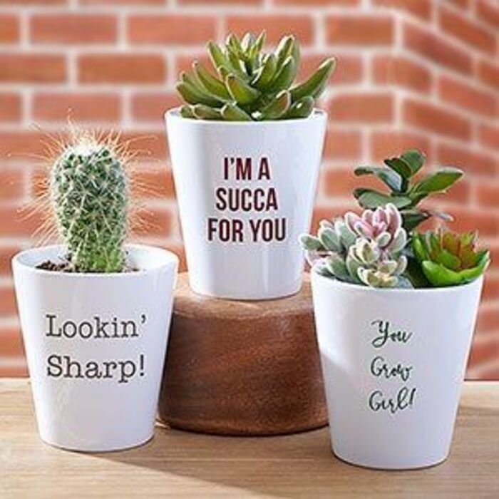 Flower Pot For Personalized Gifts For Her