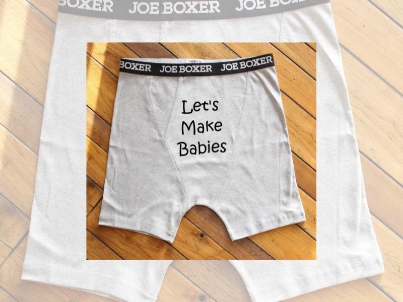 Funny Boxer for wedding gifts for gay couples