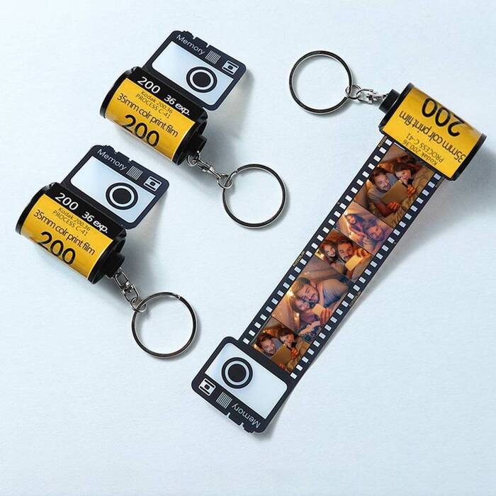Personalized Photo Film Camera - wedding gifts for couples who already live together.