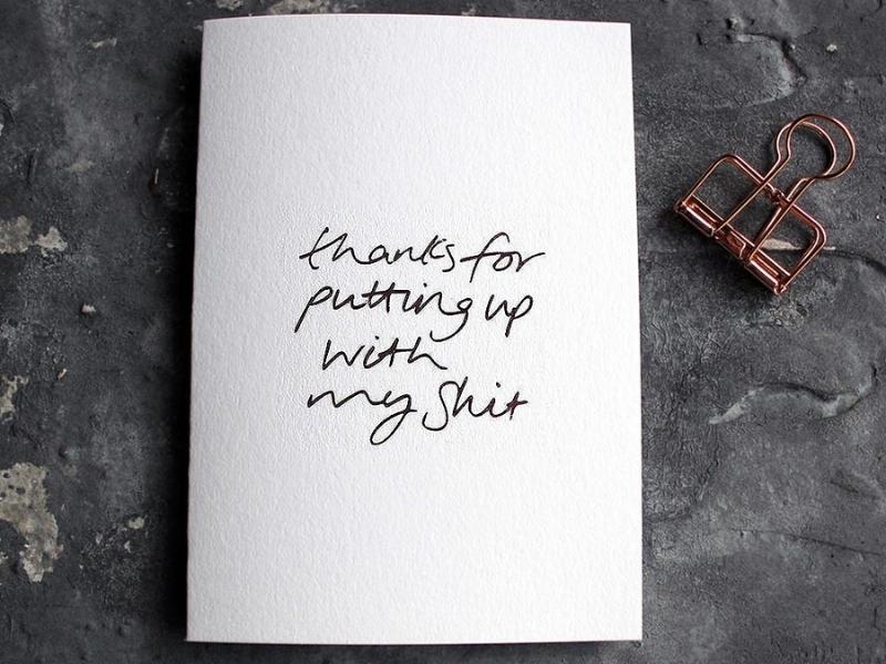 Funny Anniversary Card for easy last minute anniversary gifts