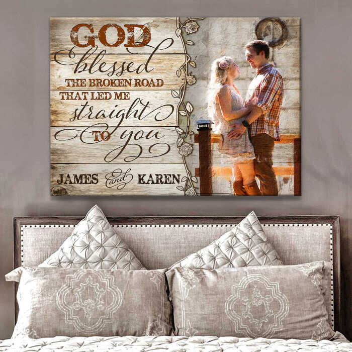 Christian Gifts For Men - Marriage Prayer Canvas