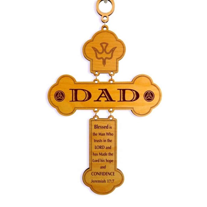 Personalized Christian gifts for men Cross