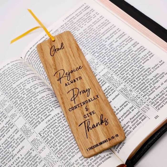 Religious gift for husband - Bookmark