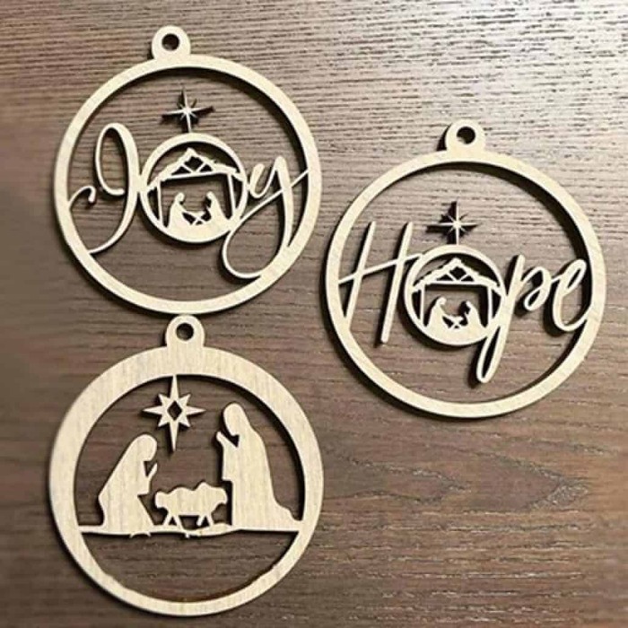 Christian gifts for men - Nativity Ornaments