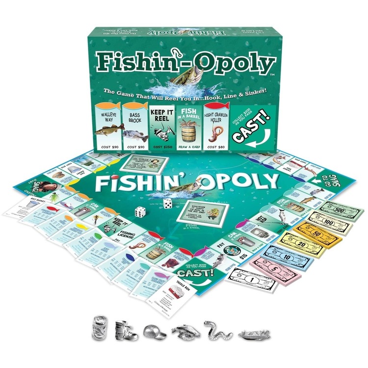 Best Gifts For Fisherman - Fishin’-Opoly