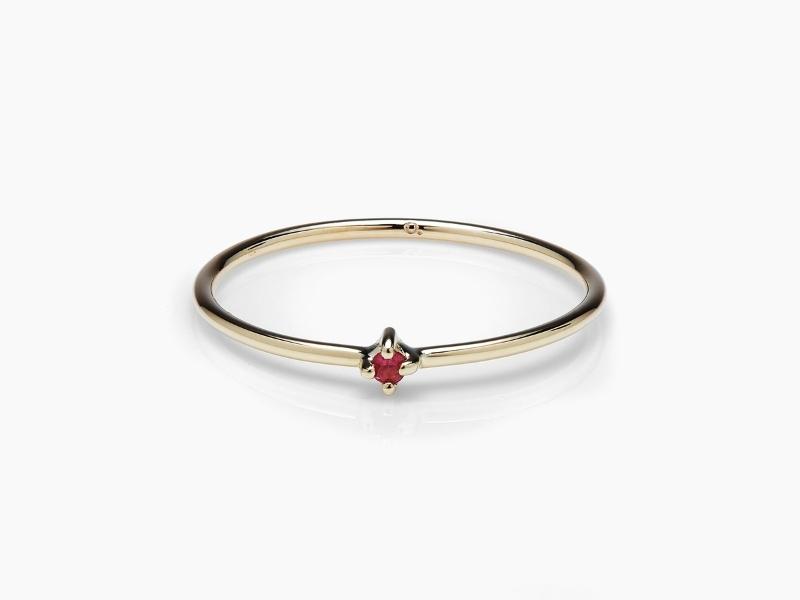 Ruby Bamboo Ring For Ideas For A 40 Year Anniversary Gift