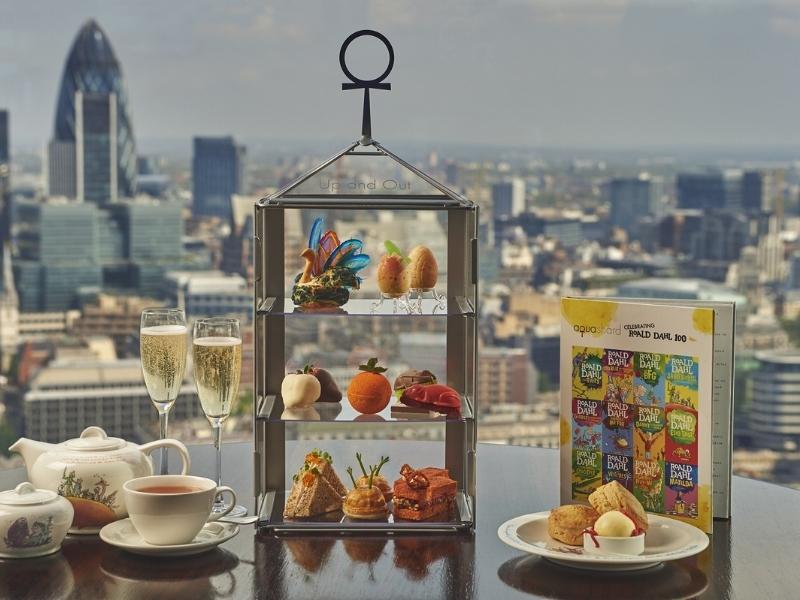 Afternoon Tea At The Shard for 40th anniversary trip ideas