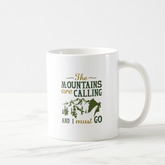 Coffee mugs for outdoorsy girls