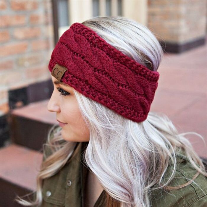 Fleece headband for outdoor lovers