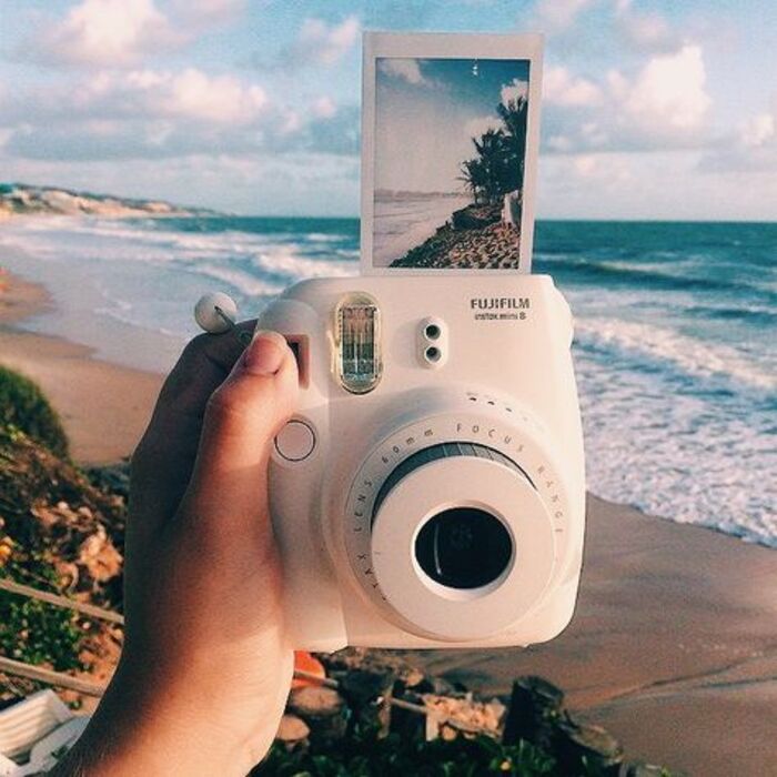 Instant camera for gifts for outdoorsy girls