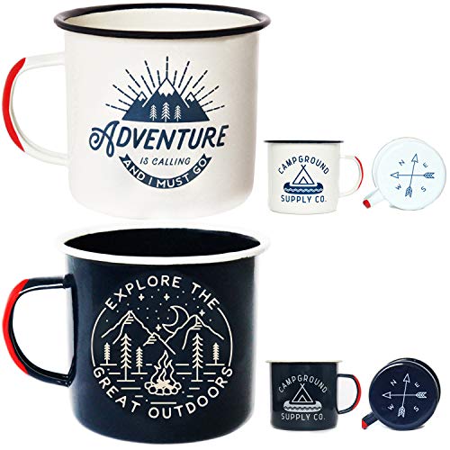 Camping gifts for him - Adventure Mugs