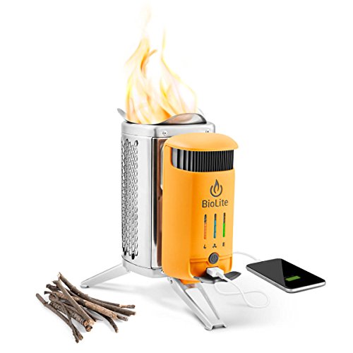 Camping gifts for him - Wood Burning, USB Charging Camping Stove