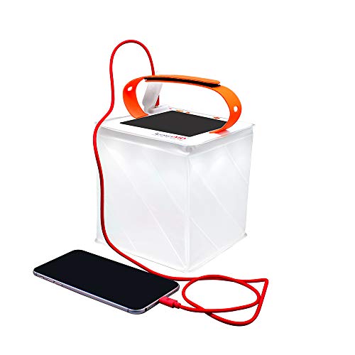 Camping Gifts For Him - Portable Solar Phone Charger And Lantern