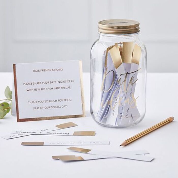 Date night in a jar: creative DIY gift for her