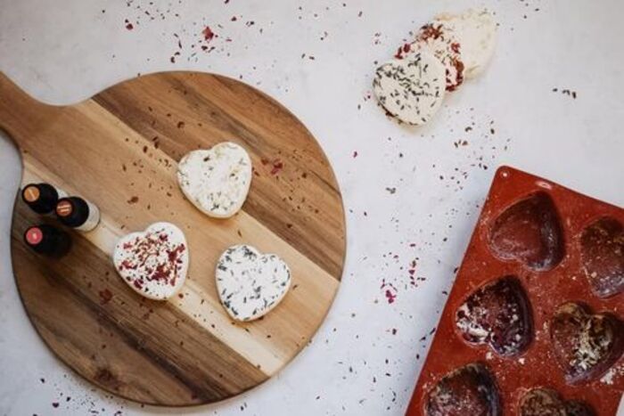 Diy Heart-Shaped Bath Bombs For Girlfriend