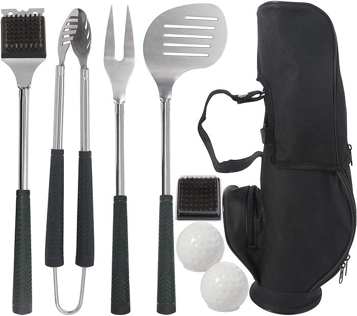 Unique Gift For Boyfriend - Golf Style Grill Accessory Set 