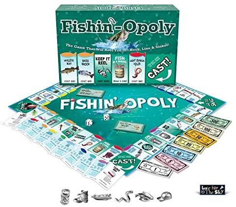 Best gifts for fisherman - Fishin’-Opoly