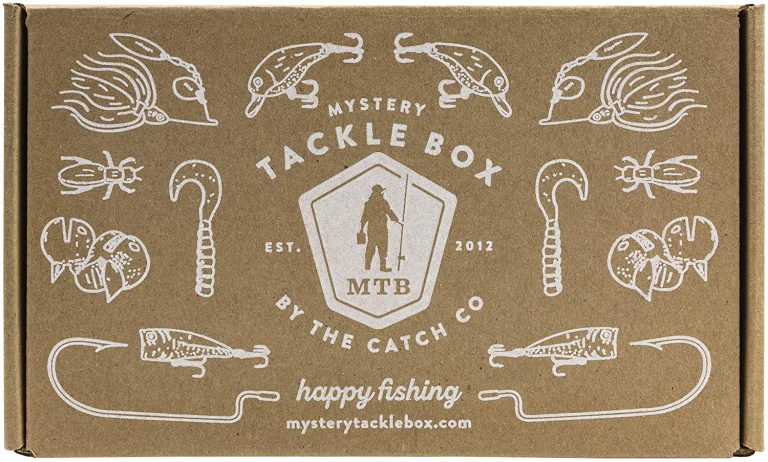 Cool gifts for fisherman - Mystery Tackle Box Bass Fishing Kit