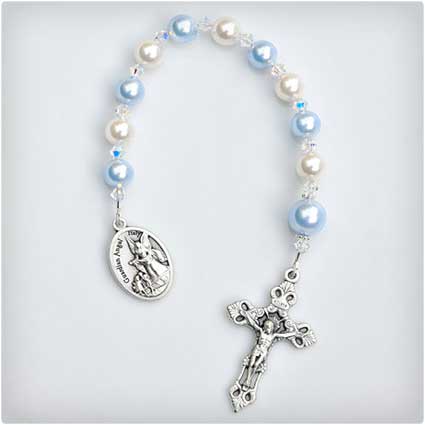 Baptism gifts for son - Chaplet for Boy