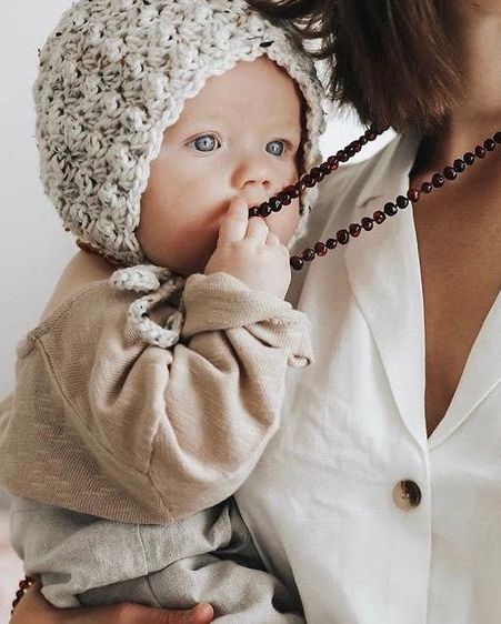 Baptism Gifts For Son - Neutral-Colored Baby Bonnet