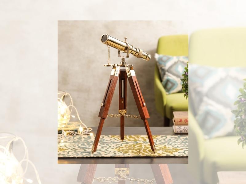 A Brass Telescope for 21st anniversary gift ideas for husband