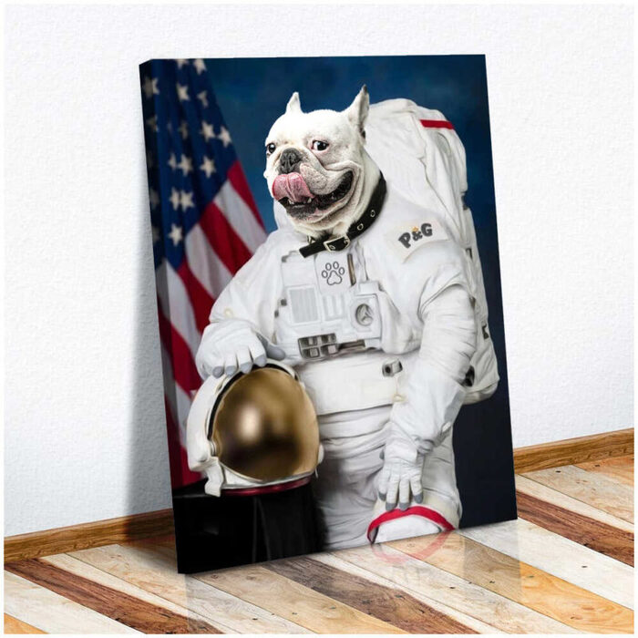 Funny Pet Canvas Art - Gag Gift For Groom. 