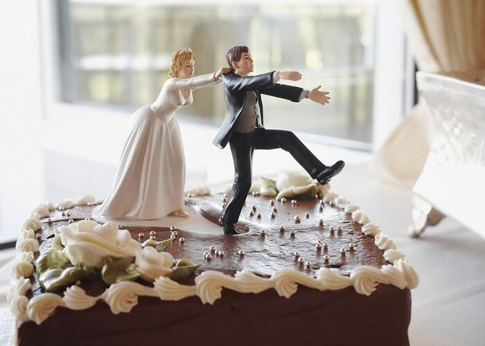 Funny Wedding Cake Topper