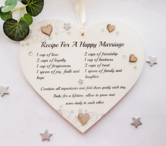 Personalized Marriage Recipe.
