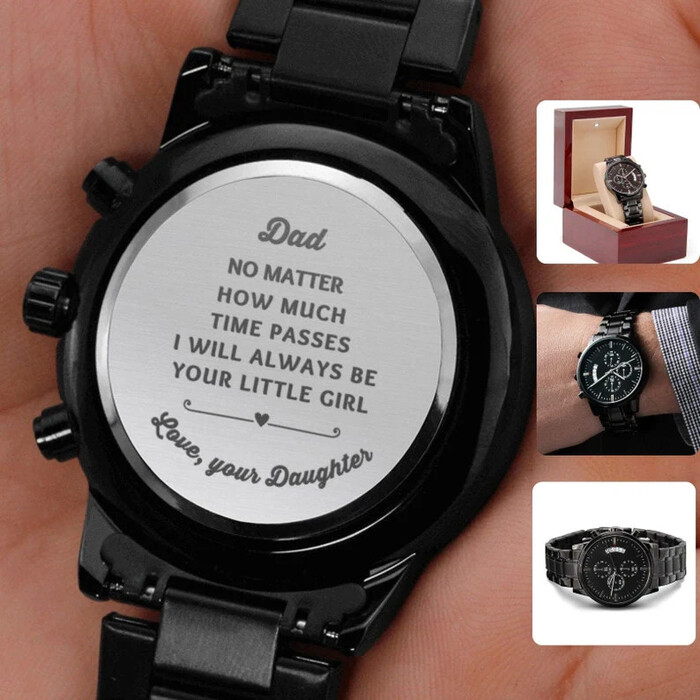 Meaningful Watch - gifts for father of the bride from daughter.
