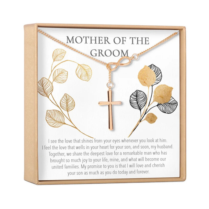 Mother Of The Groom Gifts Mom Gift From Son Mother Of Groom Necklace Mom  Wedding Gift