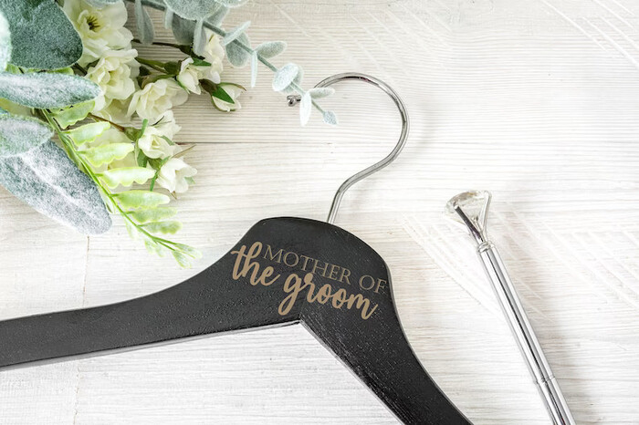 Mother of the Groom Hanger - gifts for mother of the groom from bride.
