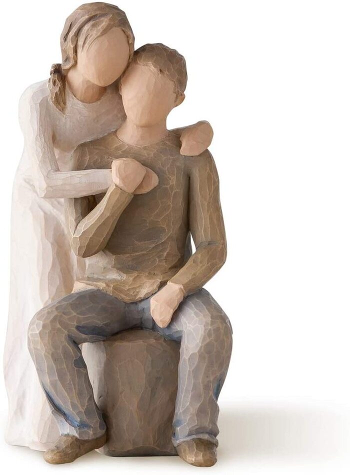Meaningful Sculpted - wedding gift for mother of groom. 
