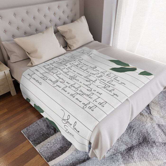 Love Letter Blanket. 